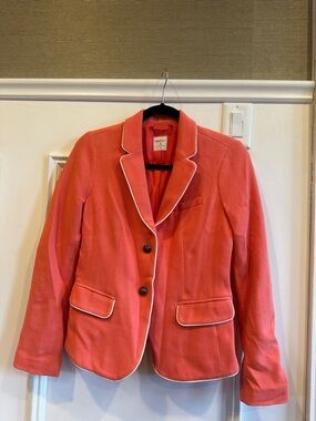 GAP Coral Blazer with White Piping